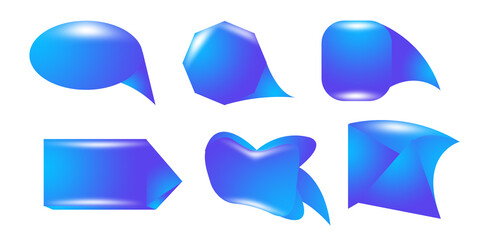 Collection of text boxes for commenting on social media