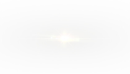Enhance your photos with our radiant sunlight flare PNG overlay