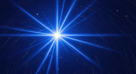 Fototapeta premium Brilliant Radiance Illuminates the Universe