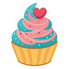 Decorative Frost Cupcake