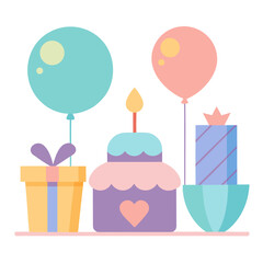 Sweet Party Elements Set