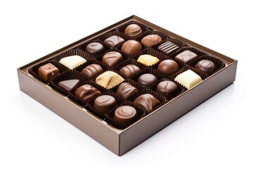 Chocolate box chocolate dessert food.