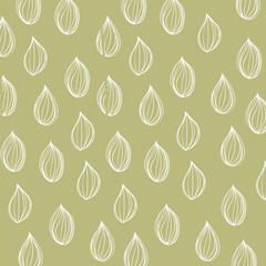 abstract-shapes-and-floral light green background pattern