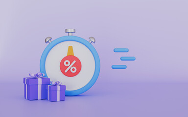 Online shop, online payment and delivery concept with floating elements