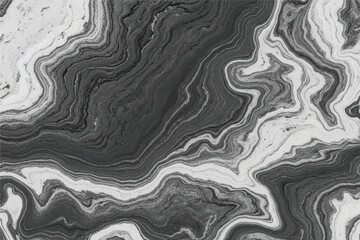 Abstract grayscale marbled texture with swirling patterns of dark gray and white creating a dynamic and fluid background