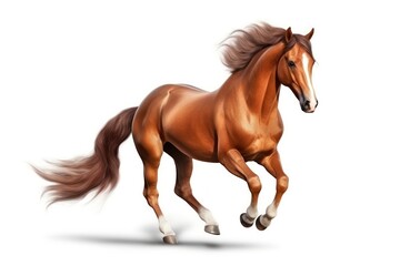 Naklejka premium Horse stallion mammal animal.