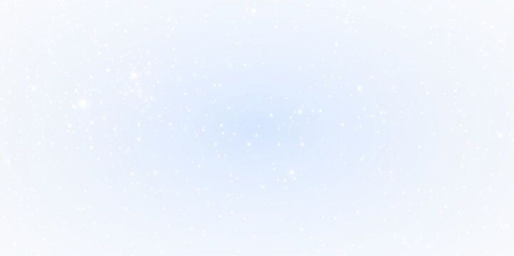 PNG Blue Glitter Overlay with Transparent Background