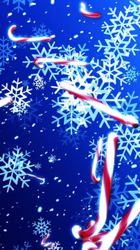 Vertical Full HD background for Christmas , New year and Winter celebration,social media promotion,occassions, telecast broadcast programmes, dance and award night functions, stage show and fashion