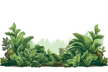 Fototapeta premium Nature plant vegetable outdoors herbs.
