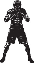 Fototapeta premium black silhouette of cabin house on white background, vector.