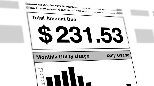Close-up scene showing rising household bills symbolizing higher living costs and financial pressure faced by families and individuals.