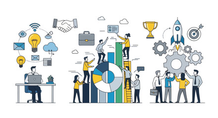 Innovative Digital Collaboration and Data Analytics in Modern