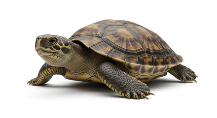 Obraz premium turtle isolated on white background