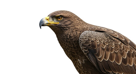 Fototapeta premium eagle on white