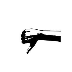 thumbs down symbol