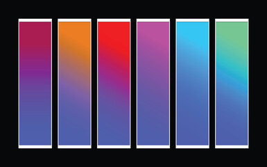 multi color color plate book sample