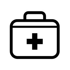 Simple First Aid Kit Icon