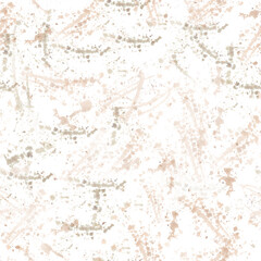A seamless pattern with watercolor splashes in brown and beige. Watercolor illustration for interior design, printing on clothing and fabric, project design, and packaging.