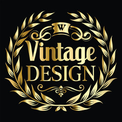 Vector golden frame. Elegant element for design in Eastern style, place for text. Floral golden border. Lace illustration for invitations and greeting cards.
Vintage gold frame on black background. 