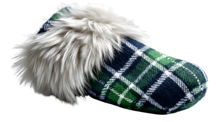 Winter Footwear Detail isolated on transparent background