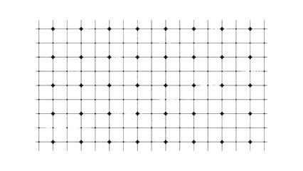 Grid black and white vector background texture. Modern abstract perspective geometric shapes pattern lines