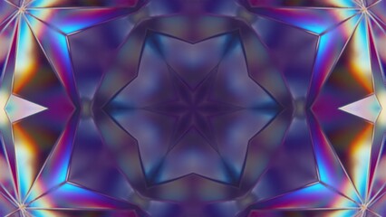 Diamond abstract background. Computer generated 3d render