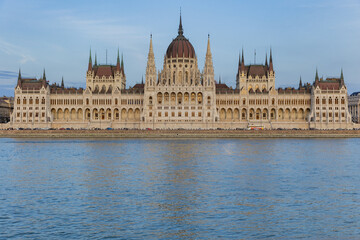 Fototapeta premium Hungary. Budapest. The exterior of the Parliament building.