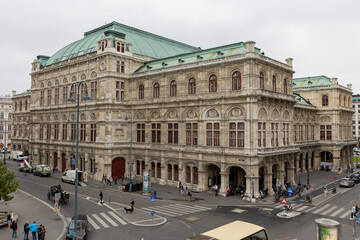 Austria. Vienna. Building of the Vienna State Opera.