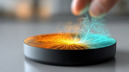 Technology Interface: Abstract Data Touch Interface [Adobe Stock]