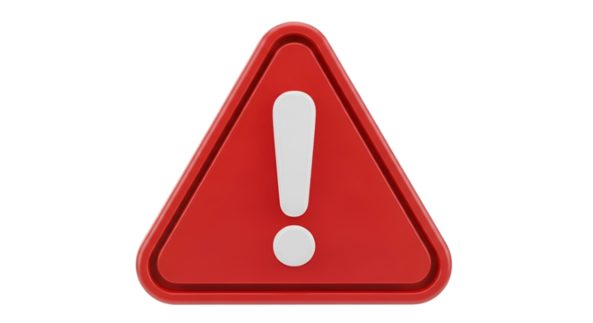 Red Exclamation Mark Warning Sign d5fe9676d8d979eb3c743bcf00756259dr