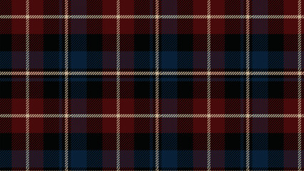 Checkered tartan plaid with twill weave repeat pattern in green black white.Christmas gingham seamless pattern.Geometric graphic vector illustration background design for fabric and print.