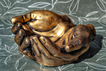 plaster figurine