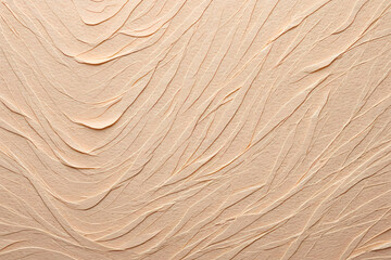 Soft Beige Sand Dunes With Wind-Sculpted Ripples Creating a Calm Desert Landscape Texture
