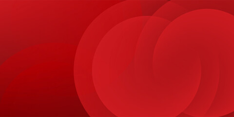Red abstract background. Dynamic shapes composition. Eps10 vector