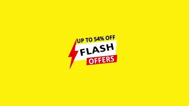Up To 54 Percent Off Flash Offers With Lightning Bolt
