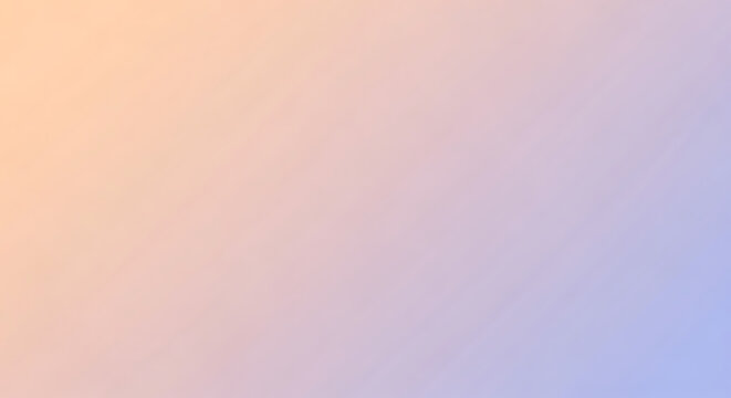 Soft pastel color gradient background with smooth peach and lavender blend - Powered by Adobe