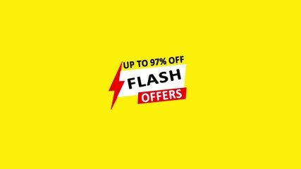 Flash Sale Up To 97 Percent Off With Lightning Bolt