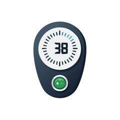 Digital Timer Displaying Thirty-Eight A Focus on Timing and Efficiency