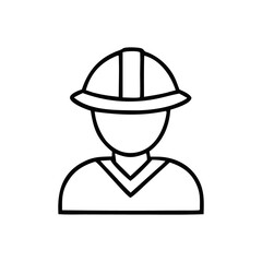 Construction worker vector icon, Construction Worker Business Person Project Manager Engineer Architect icon, Construction worker icons, Worker, Engineer icon.