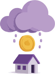 Insurance Clouds: A Parametric Insurance Art Style