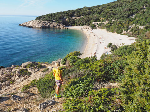 Cres - Wandern von Lubenice zum Sveti Ivan Beach