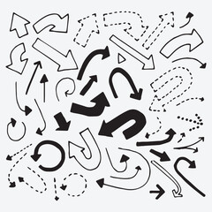 Handmade Doodle Style Arrow Pack