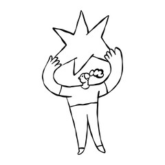 Smiling character and mascots, abstract stickers and line icons. Vector logo design template and graphic elements for advertising, branding, posters and banners