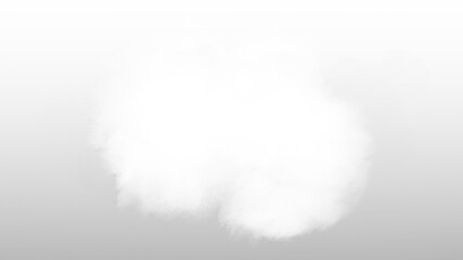 transparent background. Abstract Clouds image illustration with the gradient background 