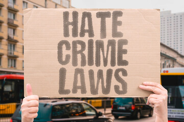 "Hate Crime Laws" Bias offenses carry enhancements. HATE. BIAS. CRIME. ENHANCED. PENALTY.