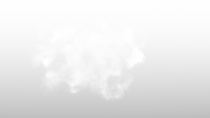 White Smoke Cloud Burst Abstract Explosion Effect with Transparent Background Element © Dipak Stocks