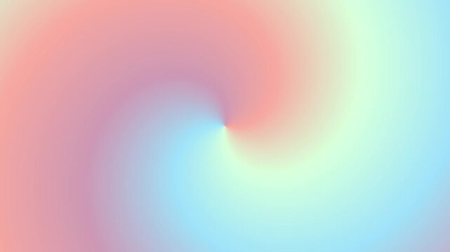 Dynamic Conic Gradient: Abstract Light Pink Green Swirl Background