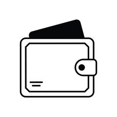 Wallet vector icon