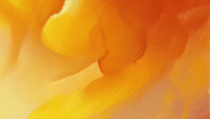 Vibrant Abstract Orange and Yellow Gradient Background with Soft Blurry Waves.