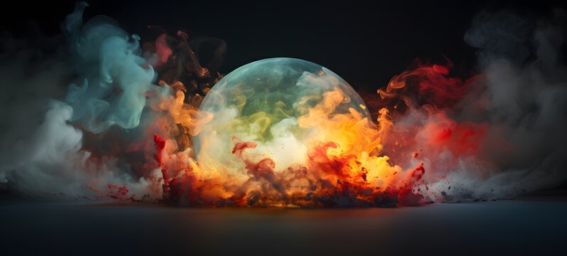 a light earth,generative AI